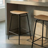 Frame Bar Stool - Wood – miljöbild