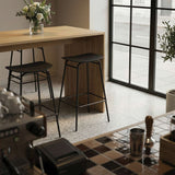 Frame Bar Stool - Wood – miljöbild