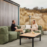 Soft Sofa Outdoor - 4 Seater Corner Sofa i Kirra Olive – miljöbild