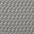 Närbild av grått och svart jacquardtyg med geometriskt tredimensionellt kubmönster för Pouf Noir i begränsad upplaga