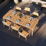 Kirra Dining Table & 6 Kirra Patio Chair