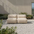 Soft Sofa Outdoor - Seat i Boucle Beige – miljöbild
