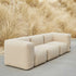 Soft Sofa Outdoor - 3 Seater i Boucle Beige – miljöbild