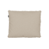 Beige Cobana kudde i texturerat tyg från sackit för extra komfort i loungemöbler utomhus och användning i nordiskt väder