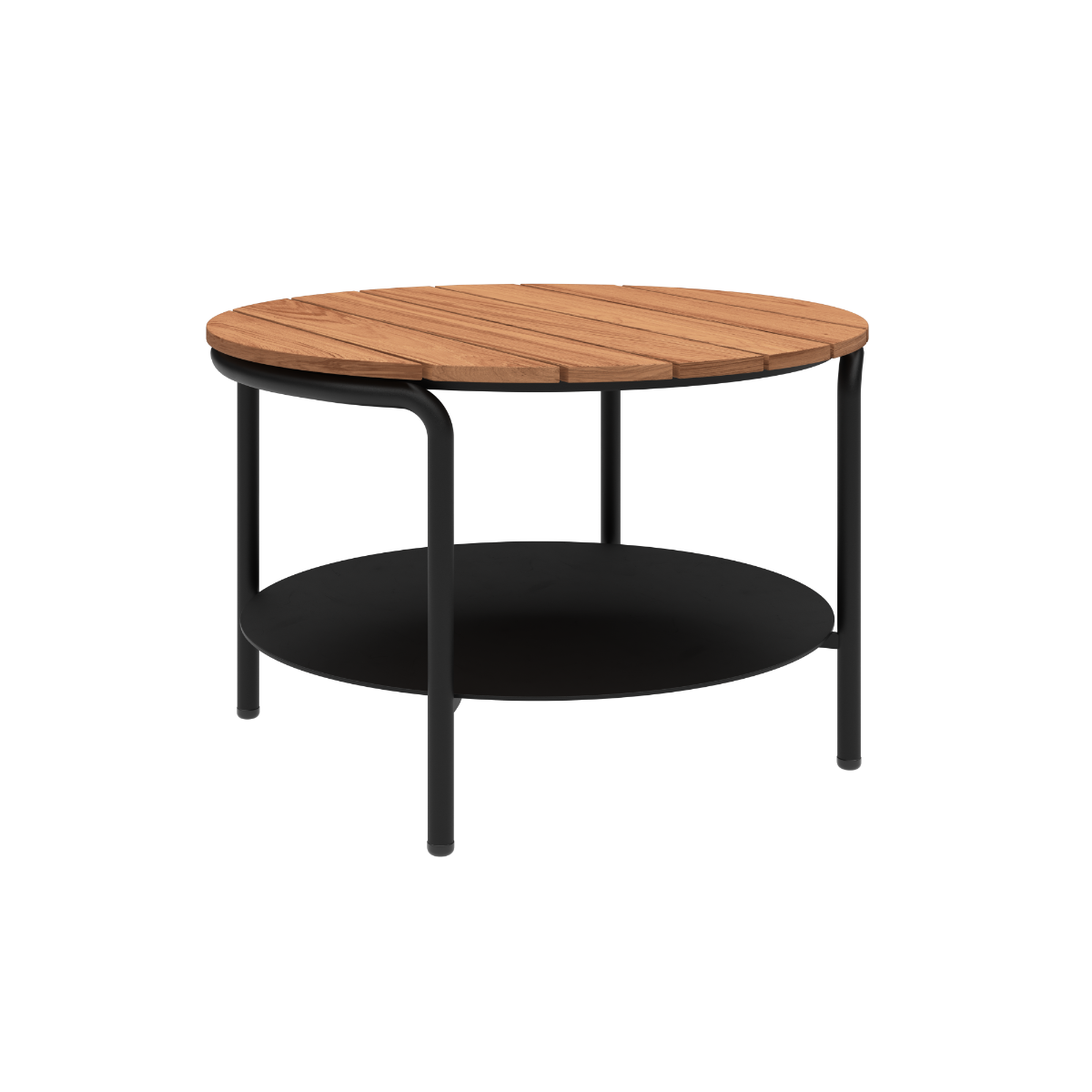 Patio Coffee Table - Ø70 i svart från sackit