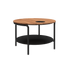 Patio Coffee Table - Ø70 i svart från sackit