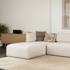 Fjord Sofa - Pouf i Sealife Ivory – miljöbild
