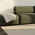 Fjord Sofa - Pouf i Cosmo Olive – miljöbild