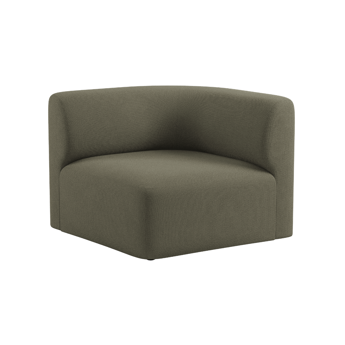 Fjord Sofa - Corner Section Left i Cosmo Olive från sackit