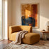 Fjord Sofa - Chaise Right i Cosmo Mustard – miljöbild