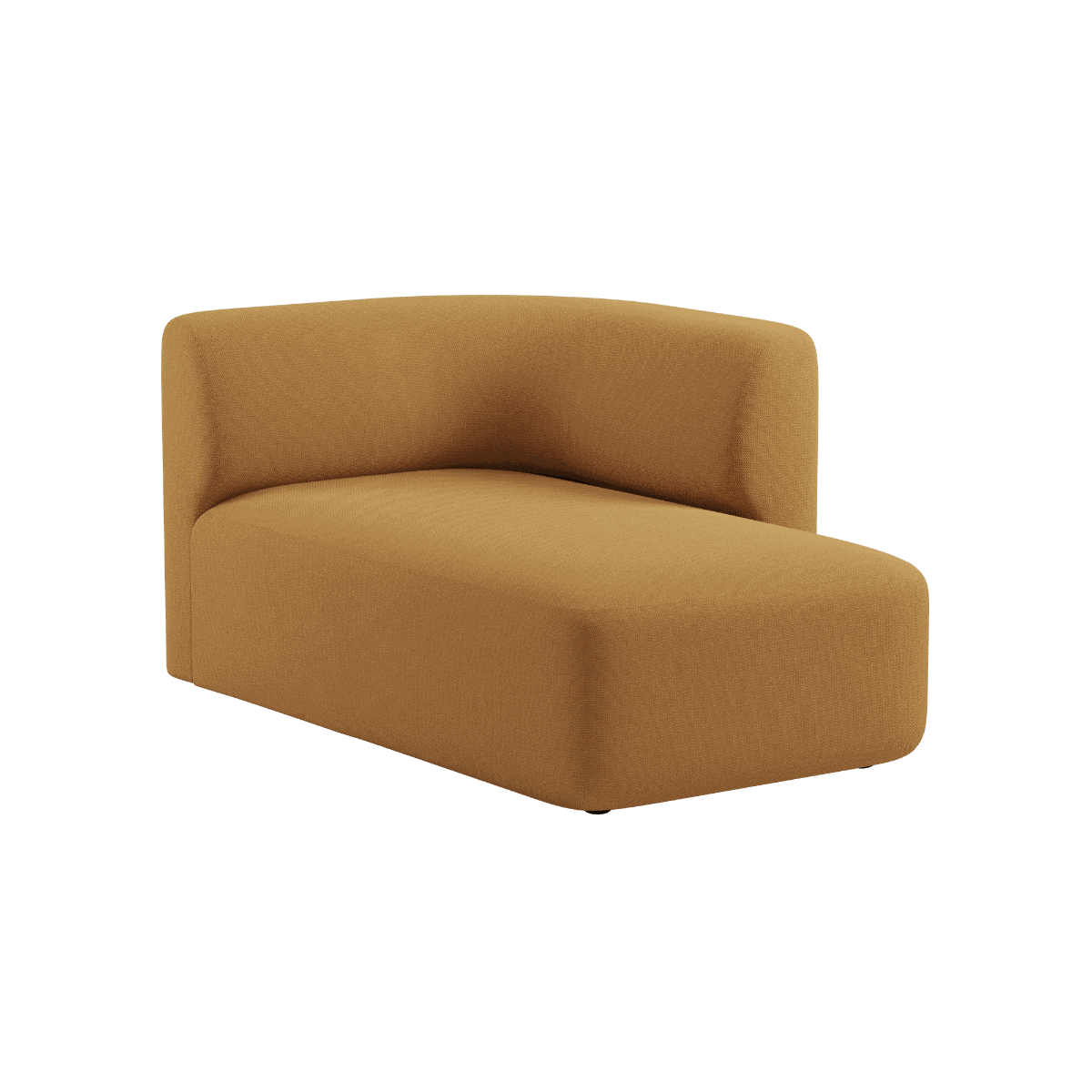 Fjord Sofa - Chaise Right i Cosmo Mustard från sackit