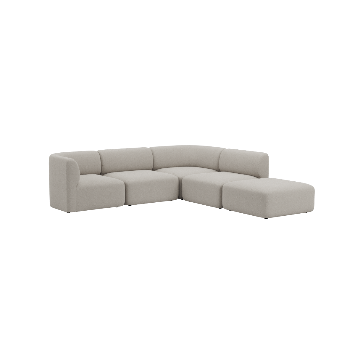 Fjord Sofa - Corner Sofa w/ open end