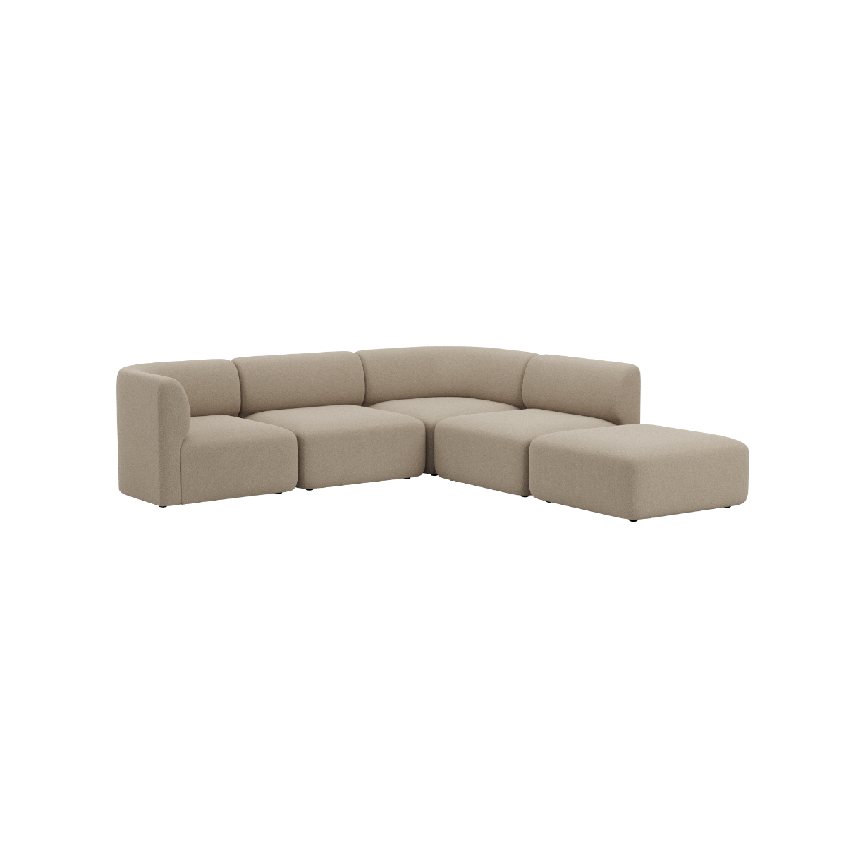 Fjord Sofa - Corner Sofa w/ open end