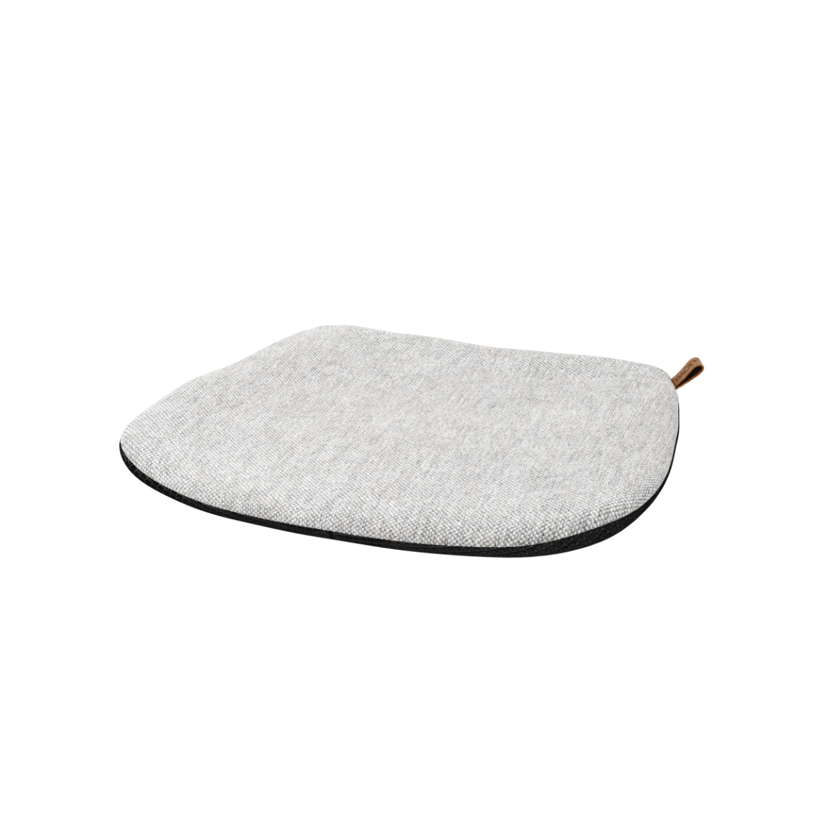 Ljusgrå sittdyna för Patio Chair no. One från sackit, med mjuk textil och praktiskt handtag för bekväm användning utomhus