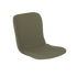 Olivgrön sittdyna med ryggstöd för Patio Chair no One från sackit för bekvämt sittande utomhus i nordisk design