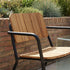 Kirra Patio Lounge Chair i Noir – miljöbild