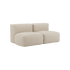 Soft Sofa Indoor - 2 Seater i Teddy Beige från sackit