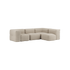 Soft Sofa Indoor - 4 Seater Corner Sofa i Teddy Beige från sackit