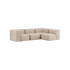 Soft Sofa Indoor - 4 Seater Corner Sofa i Corduroy Beige från sackit