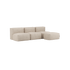Soft Sofa Indoor - 3 Seater Open i Corduroy Beige från sackit