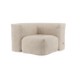 Soft Sofa Indoor - Corner i Corduroy Beige från sackit