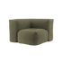 Soft Sofa Indoor - Corner i Corduroy Olive från sackit