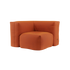 Soft Sofa Indoor - Corner i Orange Jaquard från sackit
