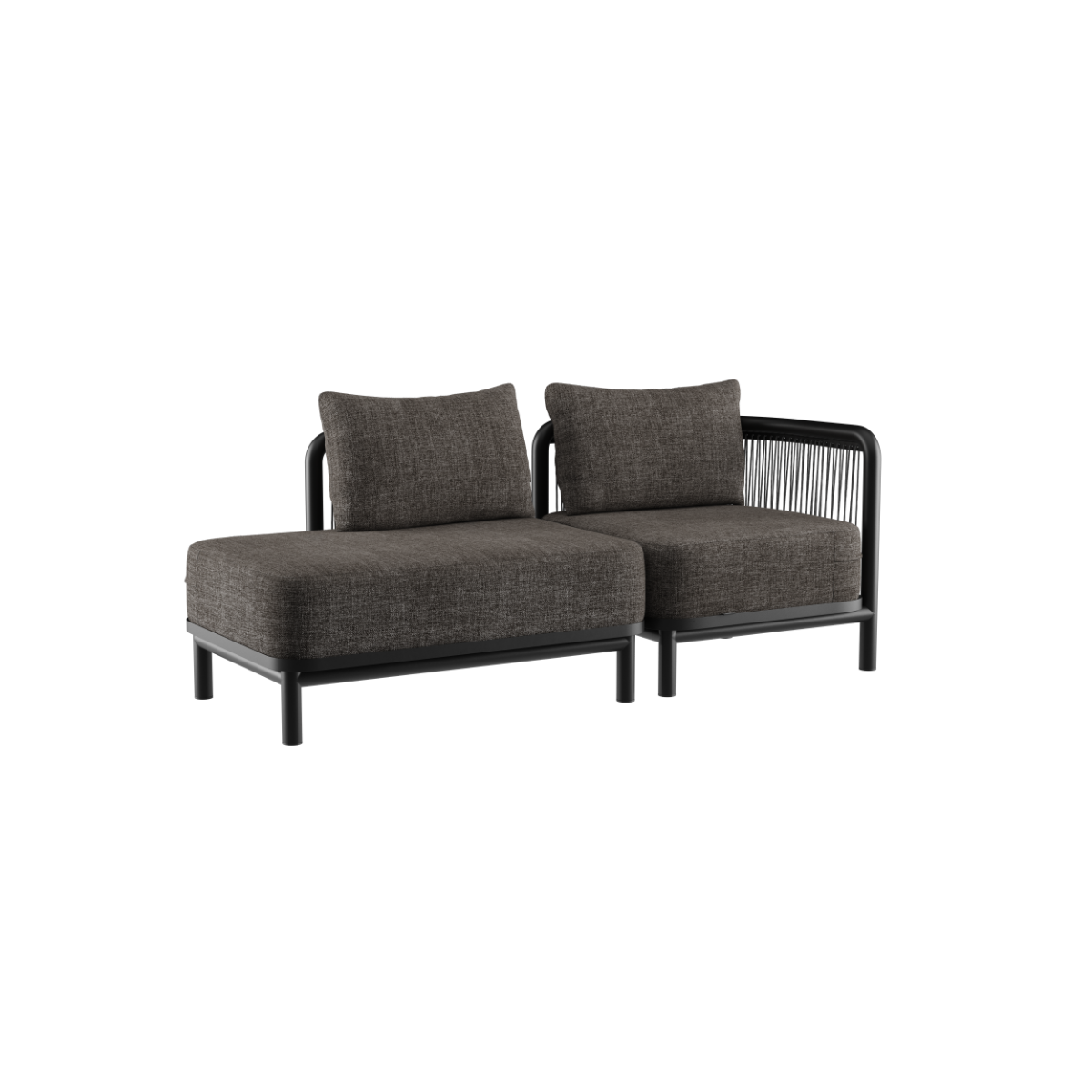 Kirra Lounge Sofa - 2 seater w/ open end