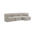 Fjord Sofa - 3 Seater Chaise Right
