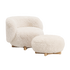 Favn Lounge Chair & Pouf