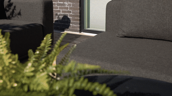 Cobana Lounge Sofa - 3 seater w/ Patio Storage Table - Utomhus 4-personers loungesoffa