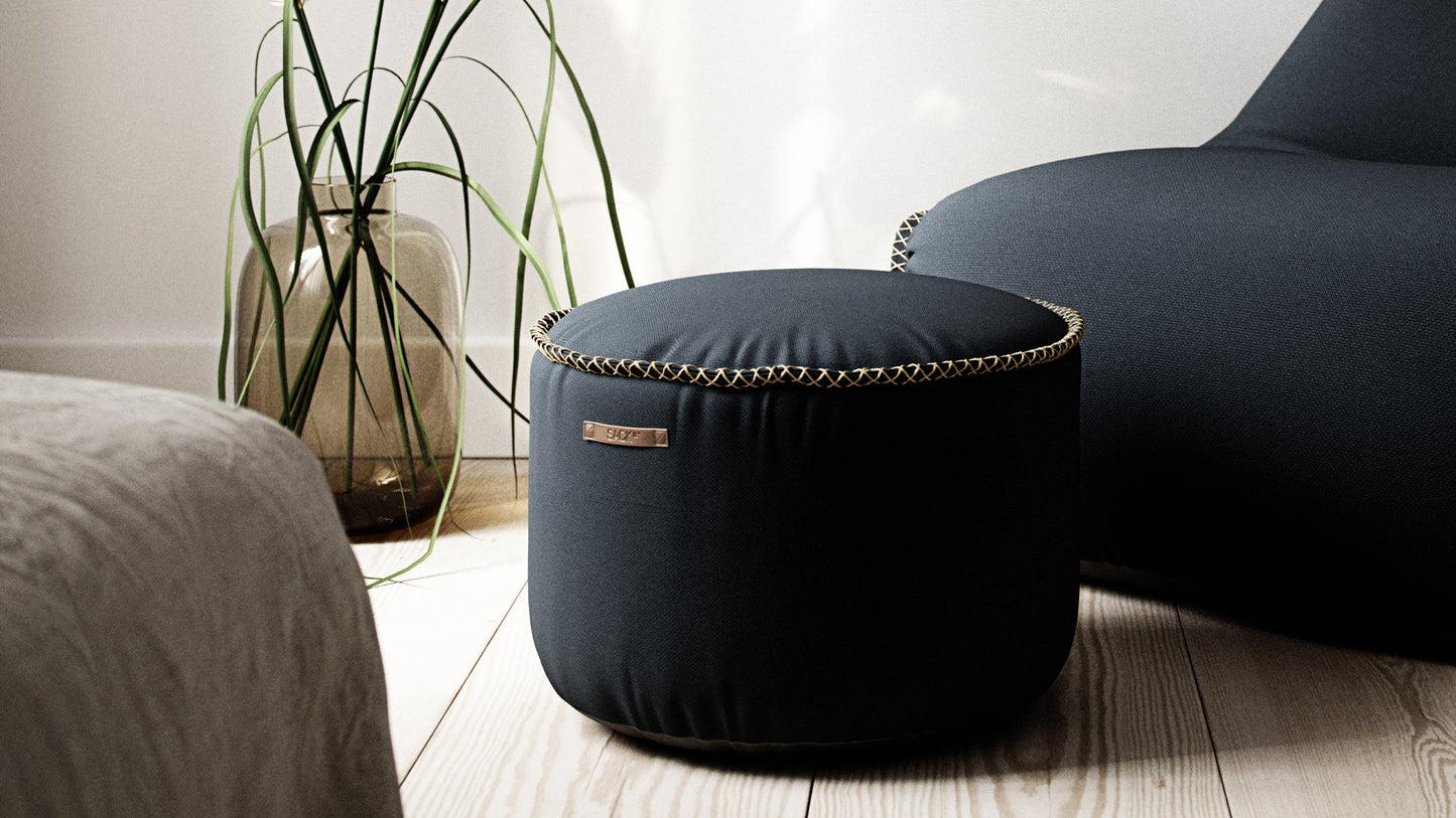 Cura Pouf - Exklusiv och praktisk puff