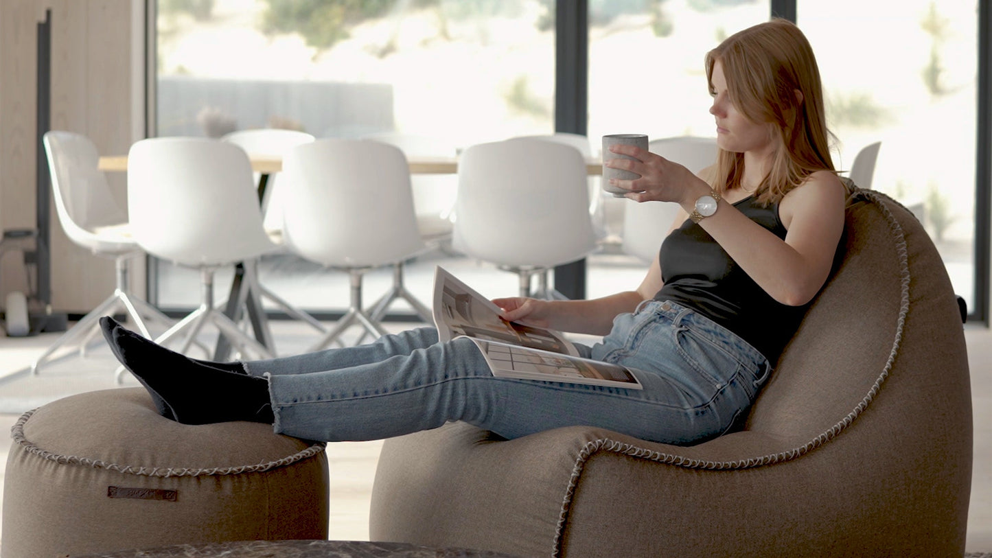 Medley Lounge Chair - Exklusiv bean bag stol för inomhusbruk