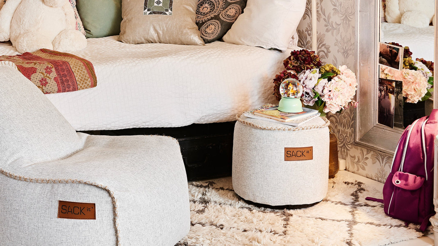 Cobana Junior Pouf - Puff I barnstorlek för inom och utomhusbruk