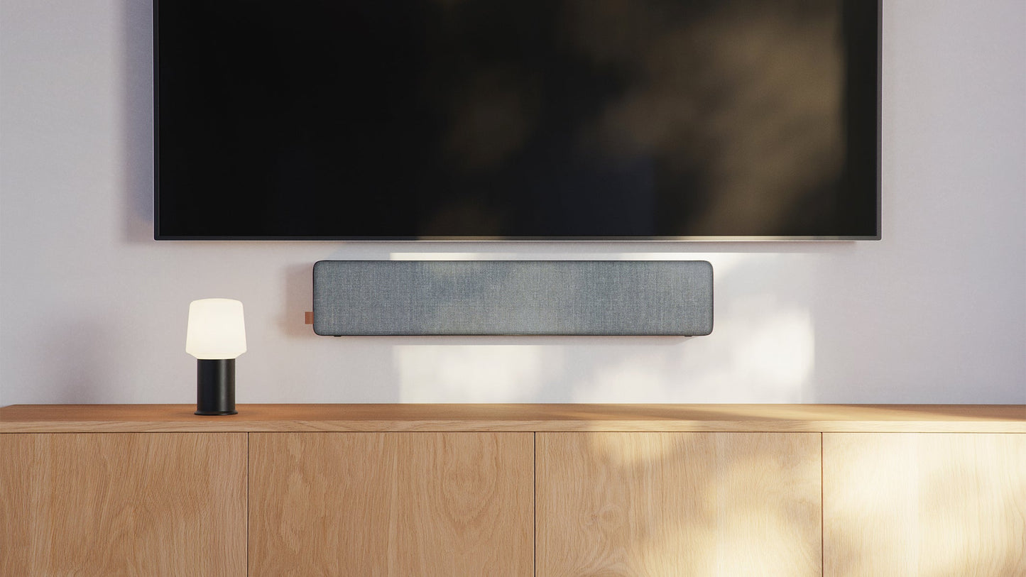 Wave Soundbar - Soundbar med HDMI ARC, optisk ingång och Bluetooth