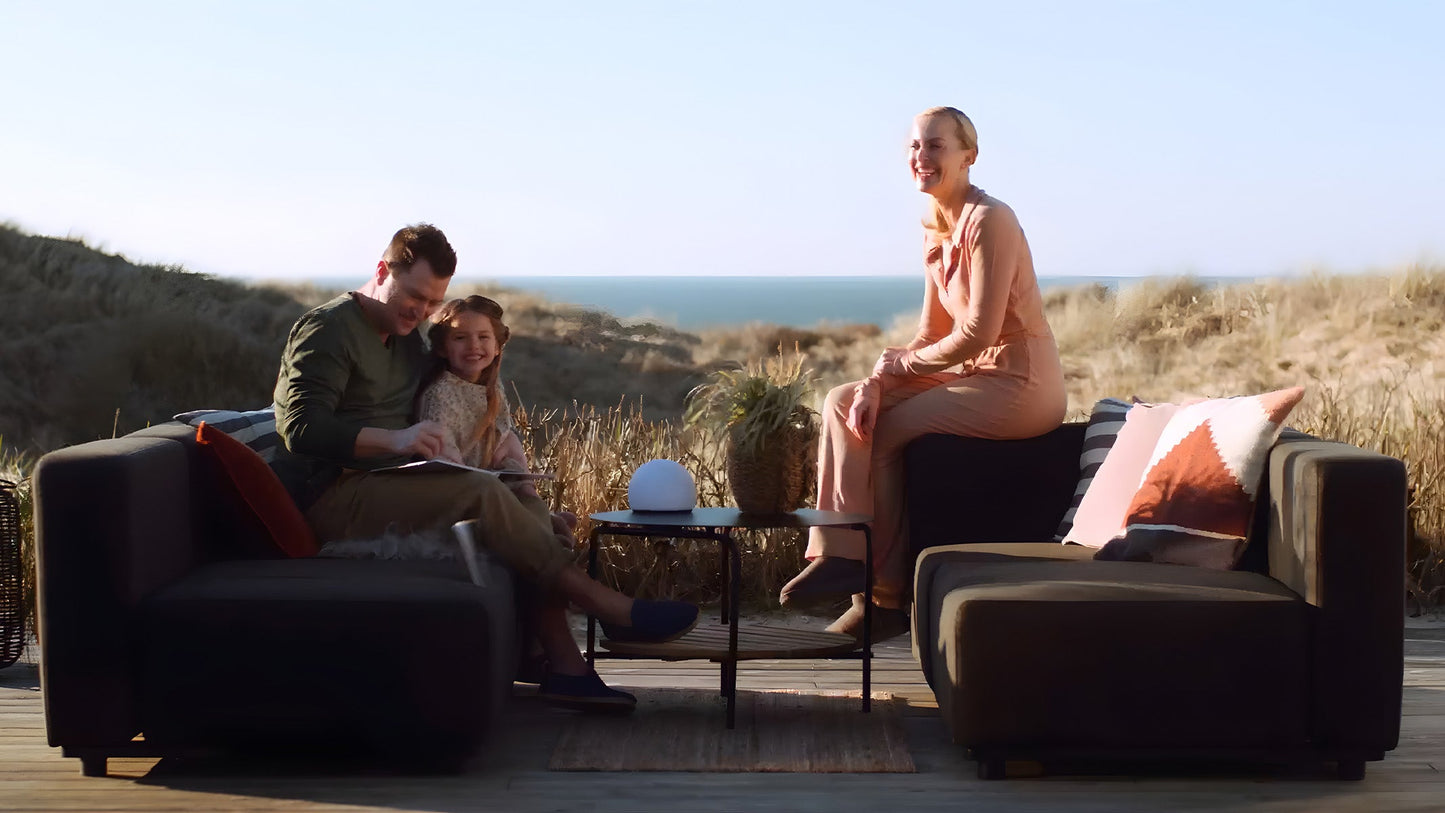 Cobana Lounge Sofa - 3 seater w/ Patio Storage Table - Utomhus 4-personers loungesoffa