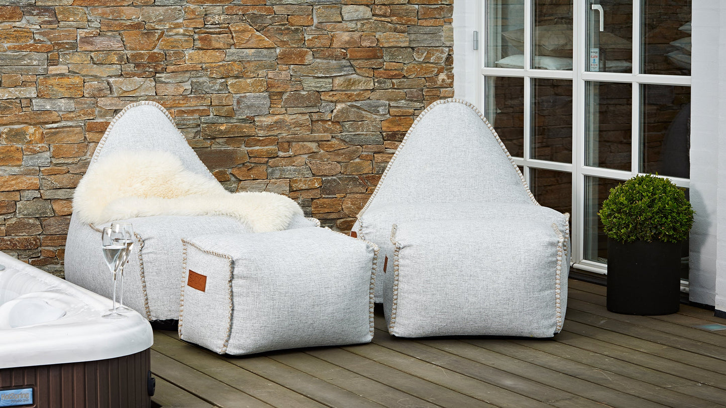Cobana Square Pouf - Puff for inom och utomhusbruk