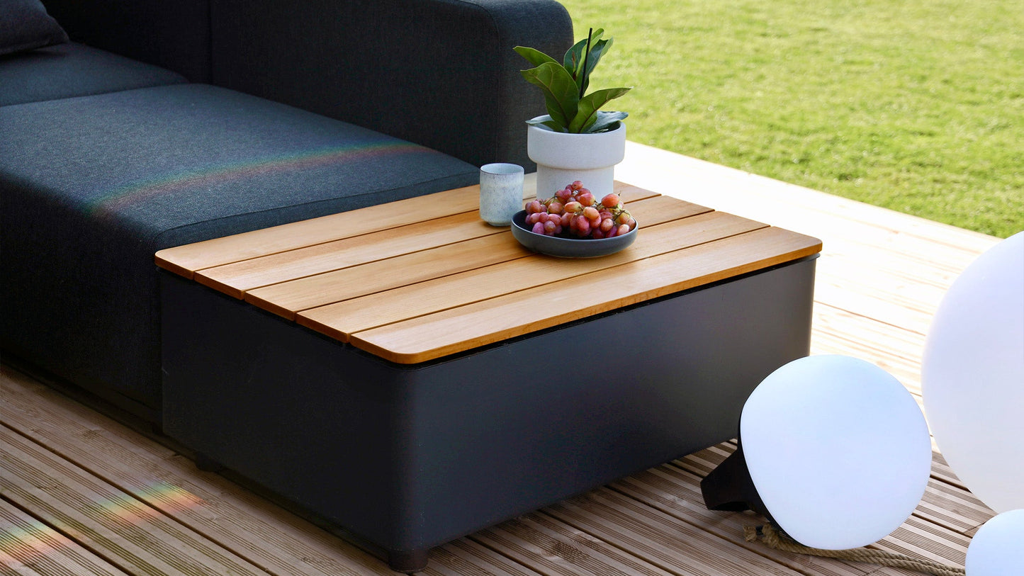 Patio Storage Table - Loungemodul – Utomhusbord med förvaring
