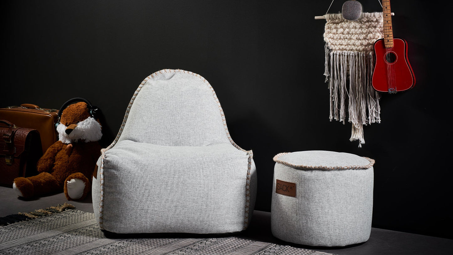 Cobana Junior Lounge Chair - Bean bag stol för barn för inom och utomhusbruk