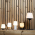 Ambience Lamp Intelligent with a smooth white lampshade and compact round base for indoor or outdoor use