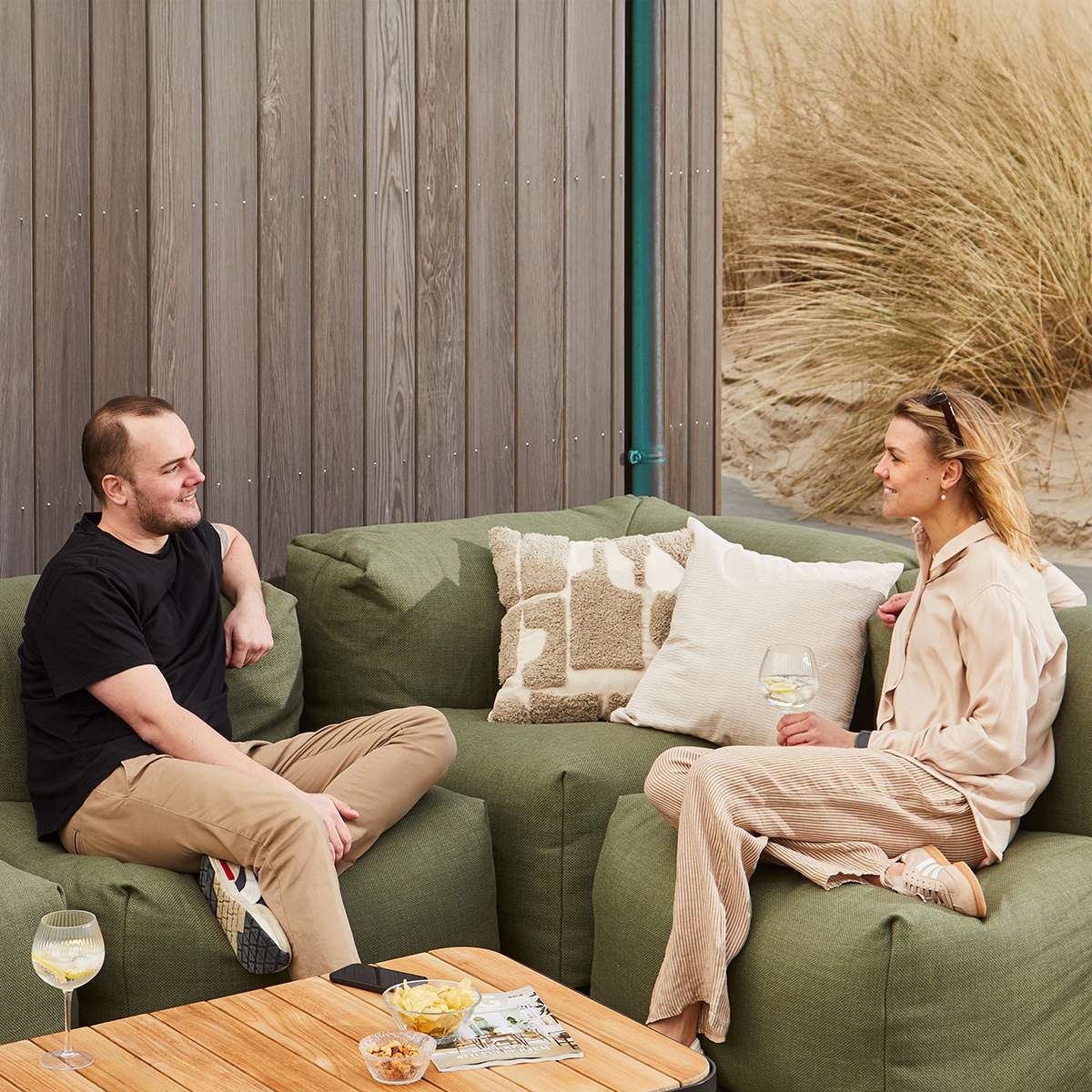Soft Sofa Outdoor - 5 Seater Corner Sofa