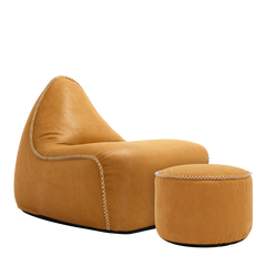 Luna Lounge Chair & Pouf