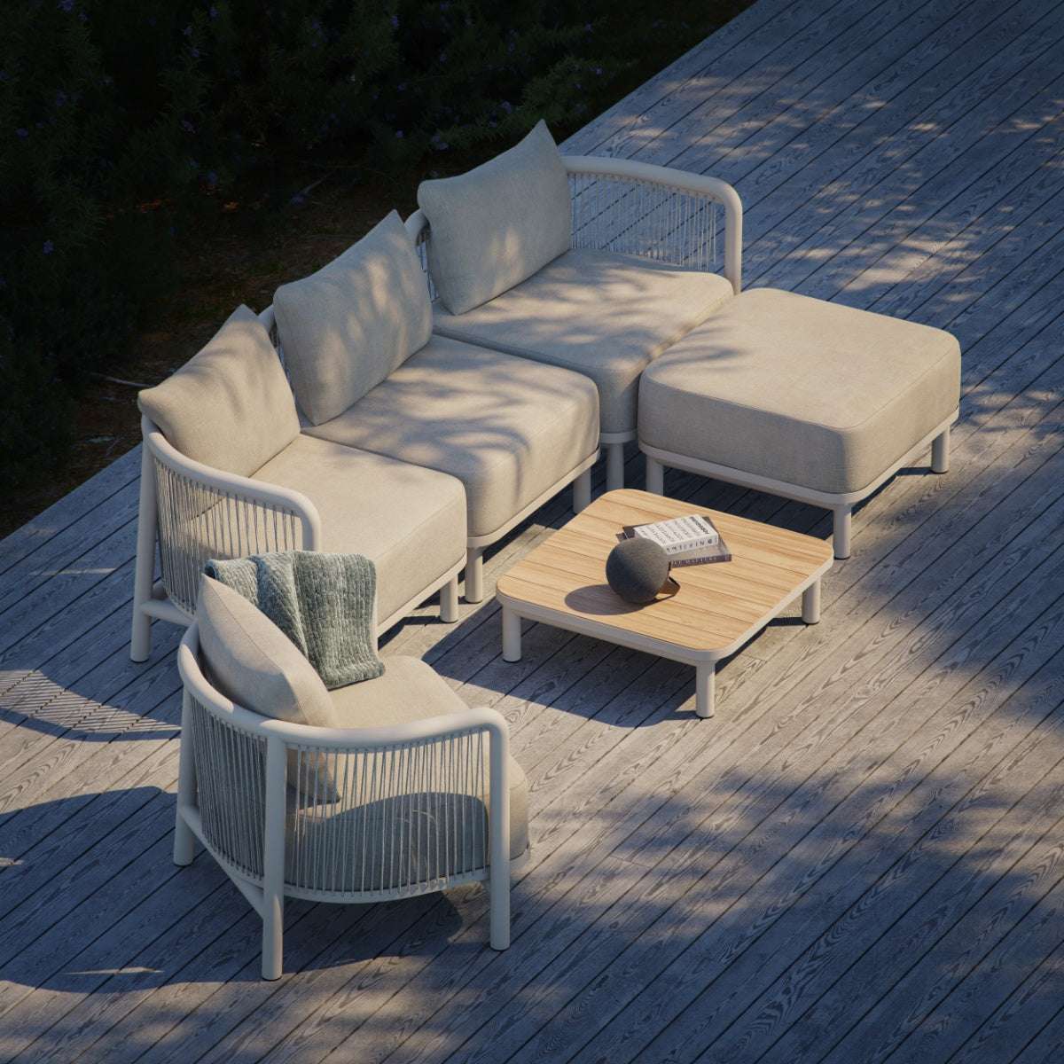 Kirra Lounge Sofa - Pouf