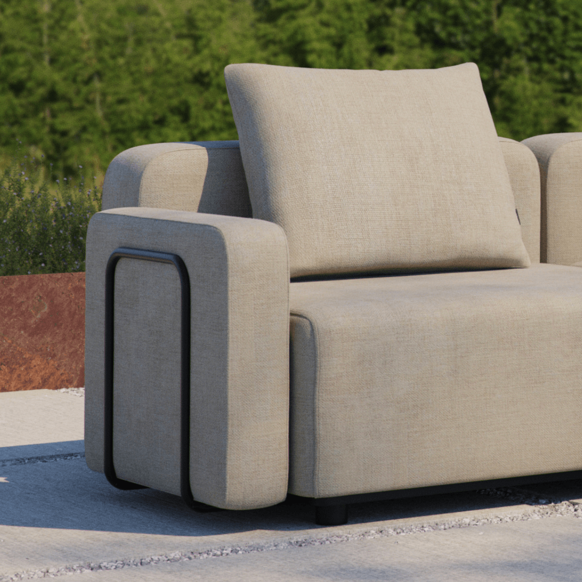 Cobana Lounge Sofa - Armrest