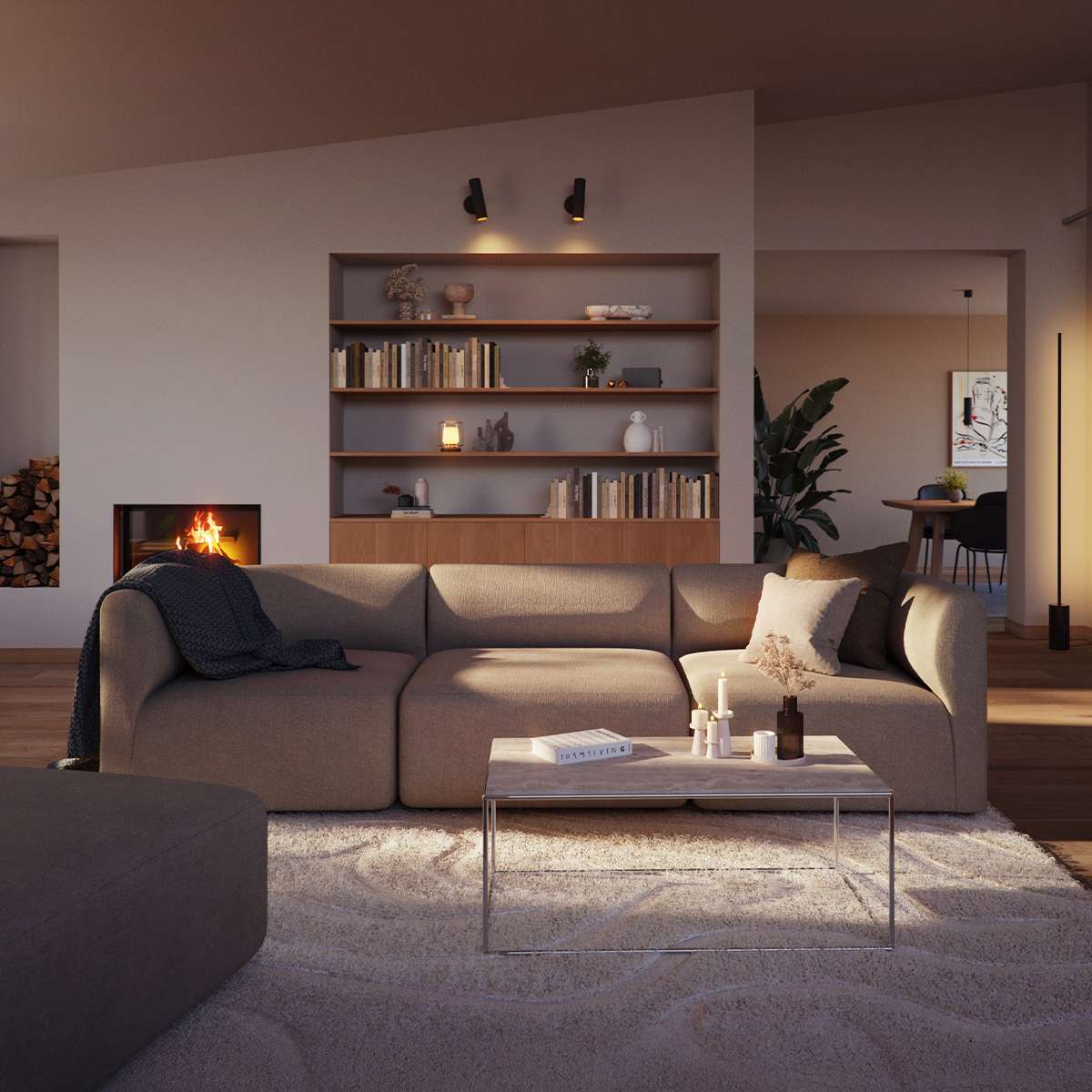 Fjord Sofa - Seat Section