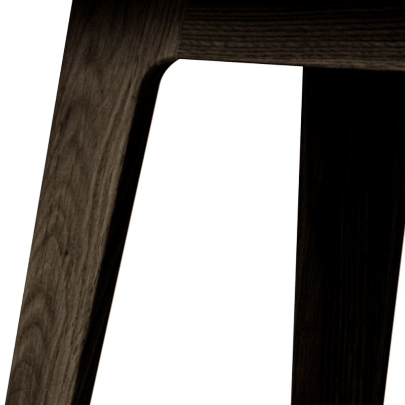 Nordic Bench - Dark Stained Oak