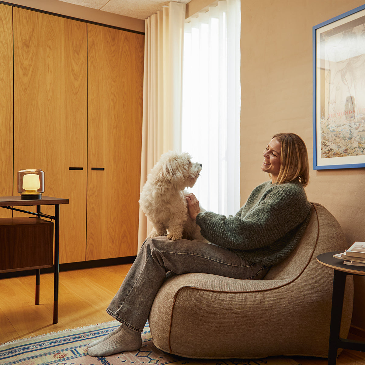 SACKit Chair & Pouf Indoor - Inomhus lounge­möbelset