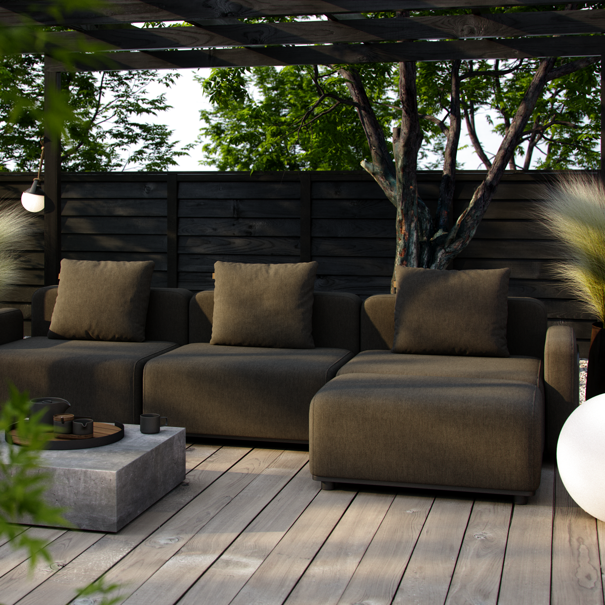Cobana Lounge Sofa - 3 seater