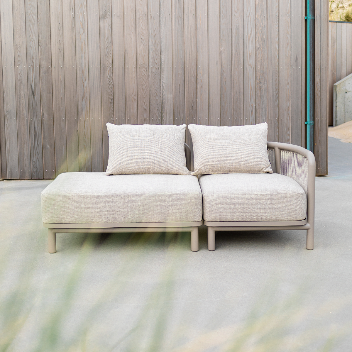 Kirra Lounge Sofa - 2 seater w/ open end