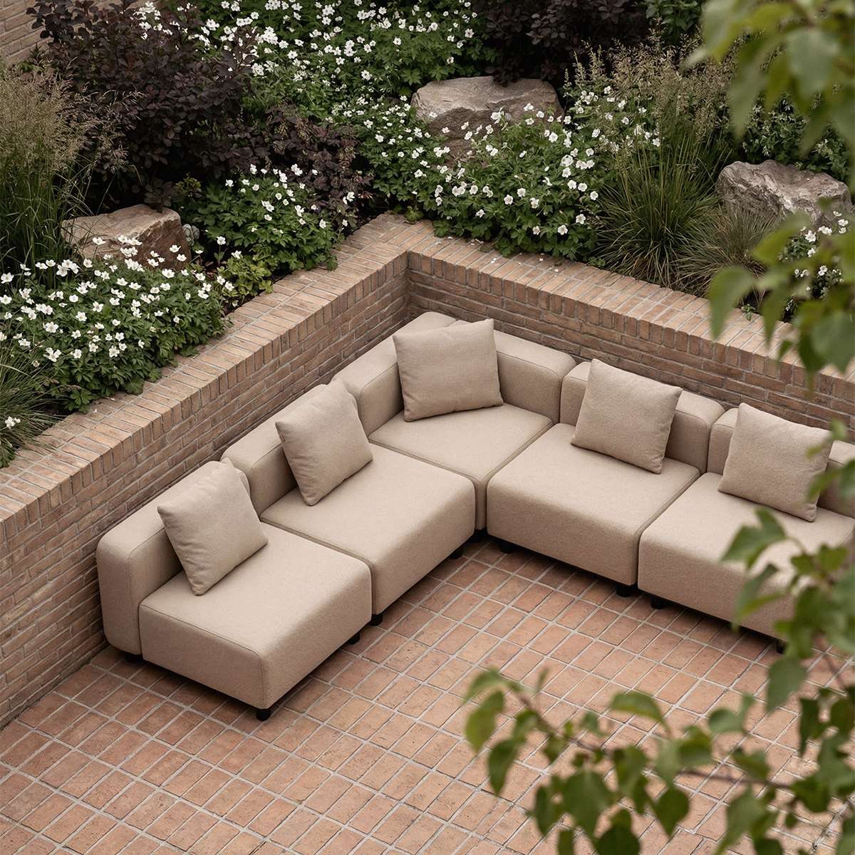 Cobana Lounge Sofa - 5 seater corner sofa